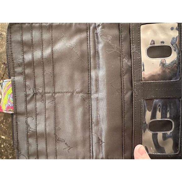 Vera Bradley Turn Lock Large Wrist Bag Clutch - Picture 5 of 7